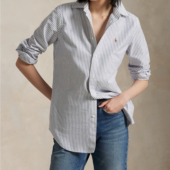 Polo Ralph Lauren Tops - Striped Oxford Shirt